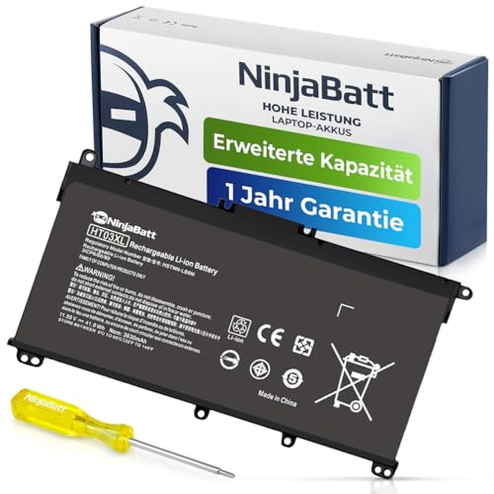 NinjaBatt HT03XL L11119-855 Baterie do notebooku pro HP Pavilion 15-cs0xxx 15-da0xxx 14-DK 14-CF 15-CW 15-CR 15-DB 17-by Series 